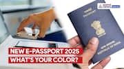 India’s New Color-Coded E-Passports 2025 | Blue, White, Red | Know the Differences, Validity & More