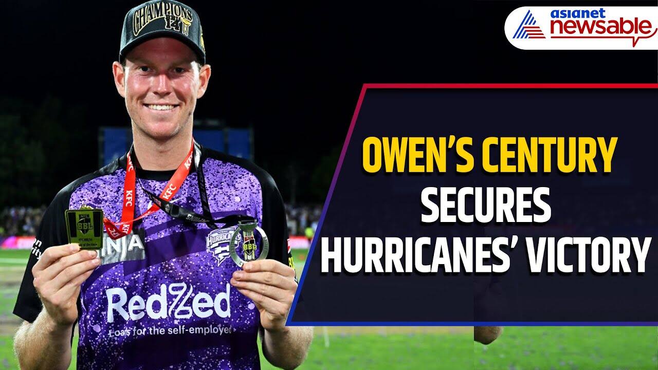 Mitchell Owen Smashes Record to Lead Hobart Hurricanes to BBL Victory