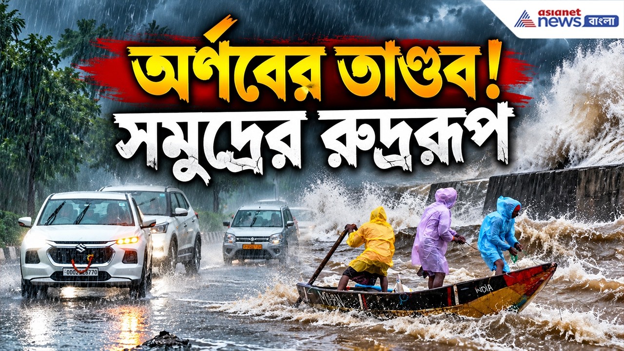 খেলছে 'অর্ণব'! গোপালপুরে ভয়ংকর পরিস্থিতি | Cyclone Arnab Update Today