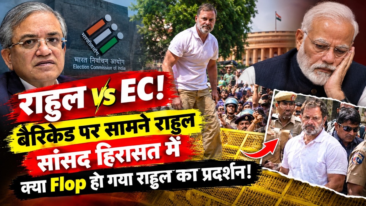 राहुल गांधी का EC पर हल्लाबोल! SIR को लेकर 250+ सांसद सड़क पर | INDIA Block Protest EXPLAINED
