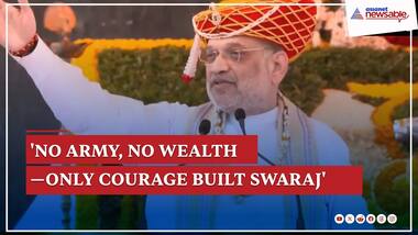 Amit Shah Hails Shivaji’s Vision: 'No Army, No Wealth—Only Courage Built Swaraj!'