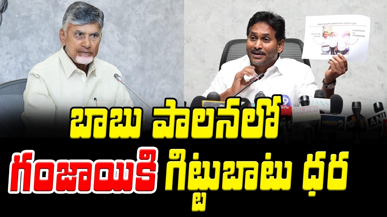 బాబు పాలనలో గంజాయికి గిట్టుబాటు ధర బాగుంది: YS Jagan | Asianet News Telugu 