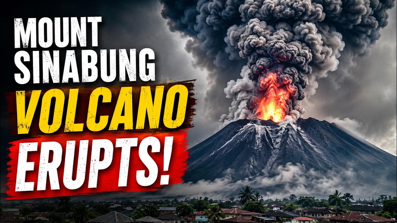 Indonesia | Mount Sinabung VOLCANO ALERT! | Ash Cloud Engulfs Sumatra | World News