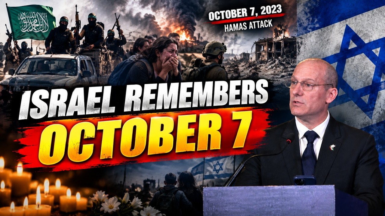 Israel Envoy Reuven Azar Remembers October 7 Victims | 'Recovered Despite War' | World News