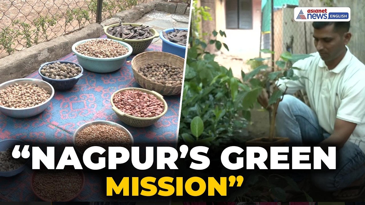 SRPF Constable Leads Unique Seed Bank Drive to Save Native Trees in Nagpur
