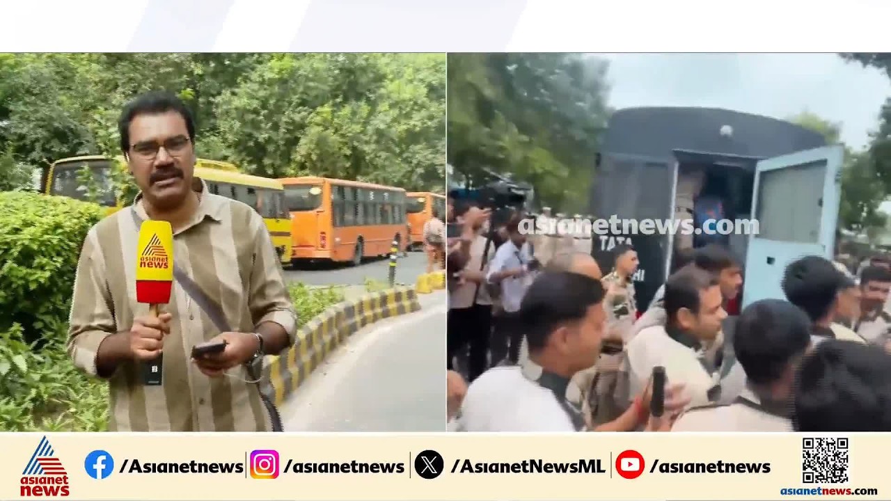 ദില്ലി സുരക്ഷാവലയത്തിൽ, മണ്ഡി ഹൗസിൽ  ഫ്ലാഗ് മാർച്ച് നടത്തി RAF