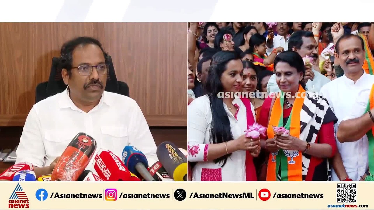 ശ്രീലേഖ ഔദ്യോഗികമായി രാജി കത്ത് നല്‍കിയിട്ടില്ല; തിരു. കോര്‍പ്പറേഷന്‍ സെക്രട്ടറി ജെ മുഹമ്മദ് ഷാഫി