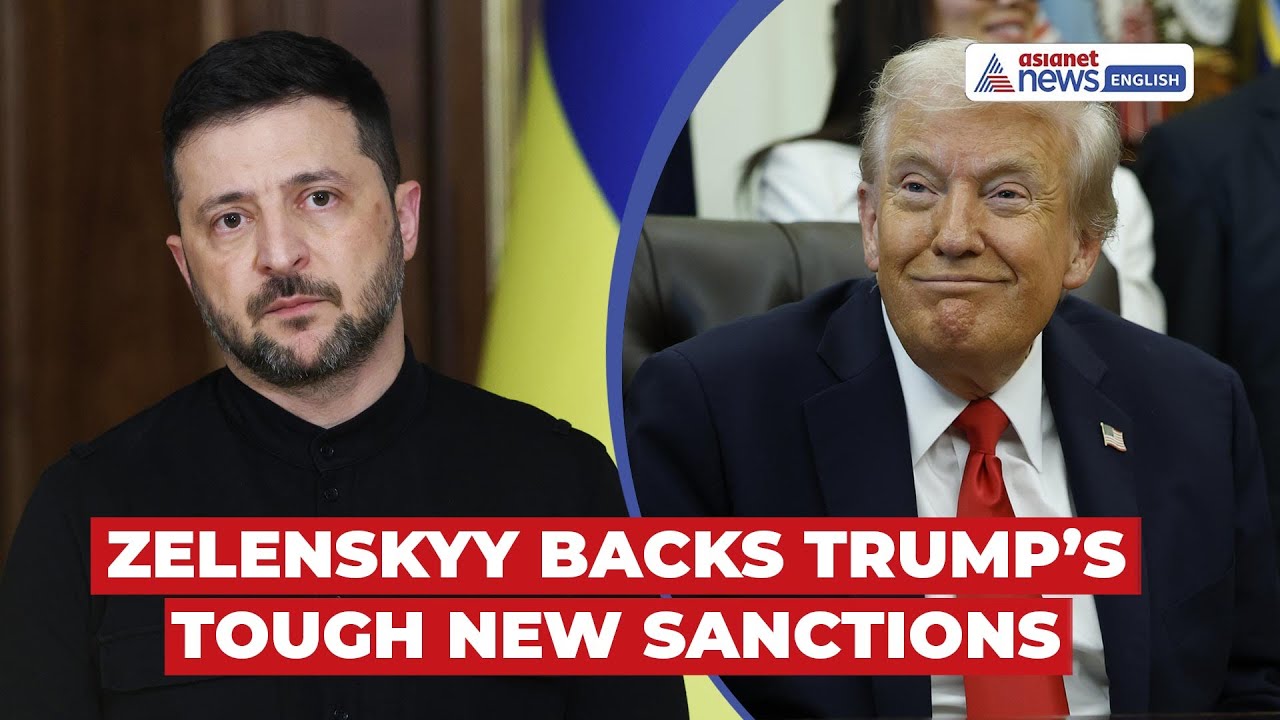 Zelenskyy Hails Trump’s New Energy Sanctions on Russia, Urges More Pressure on Putin