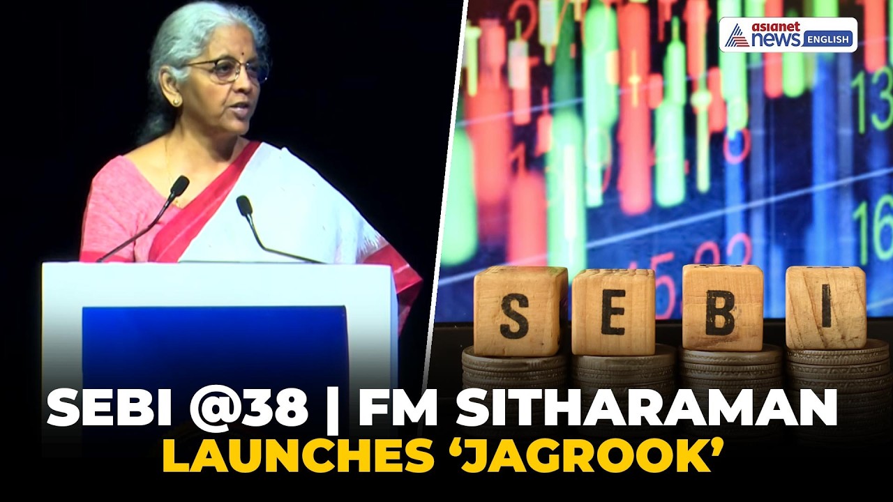 SEBI Foundation Day 2026: Nirmala Sitharaman Launches ‘Jagrook’ Awareness Campaign