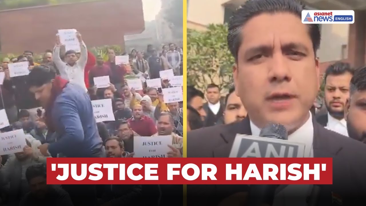 ‘Justice for Harish’: Protest at Saket Court After Staffer’s Attempt to Take His Life