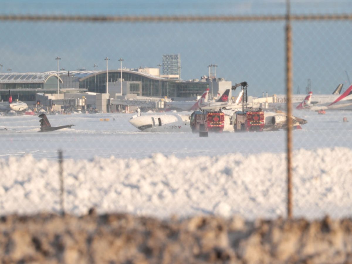 Delta Airlines Flight CrashLands In Canada, Leaves 18 Injured Retail