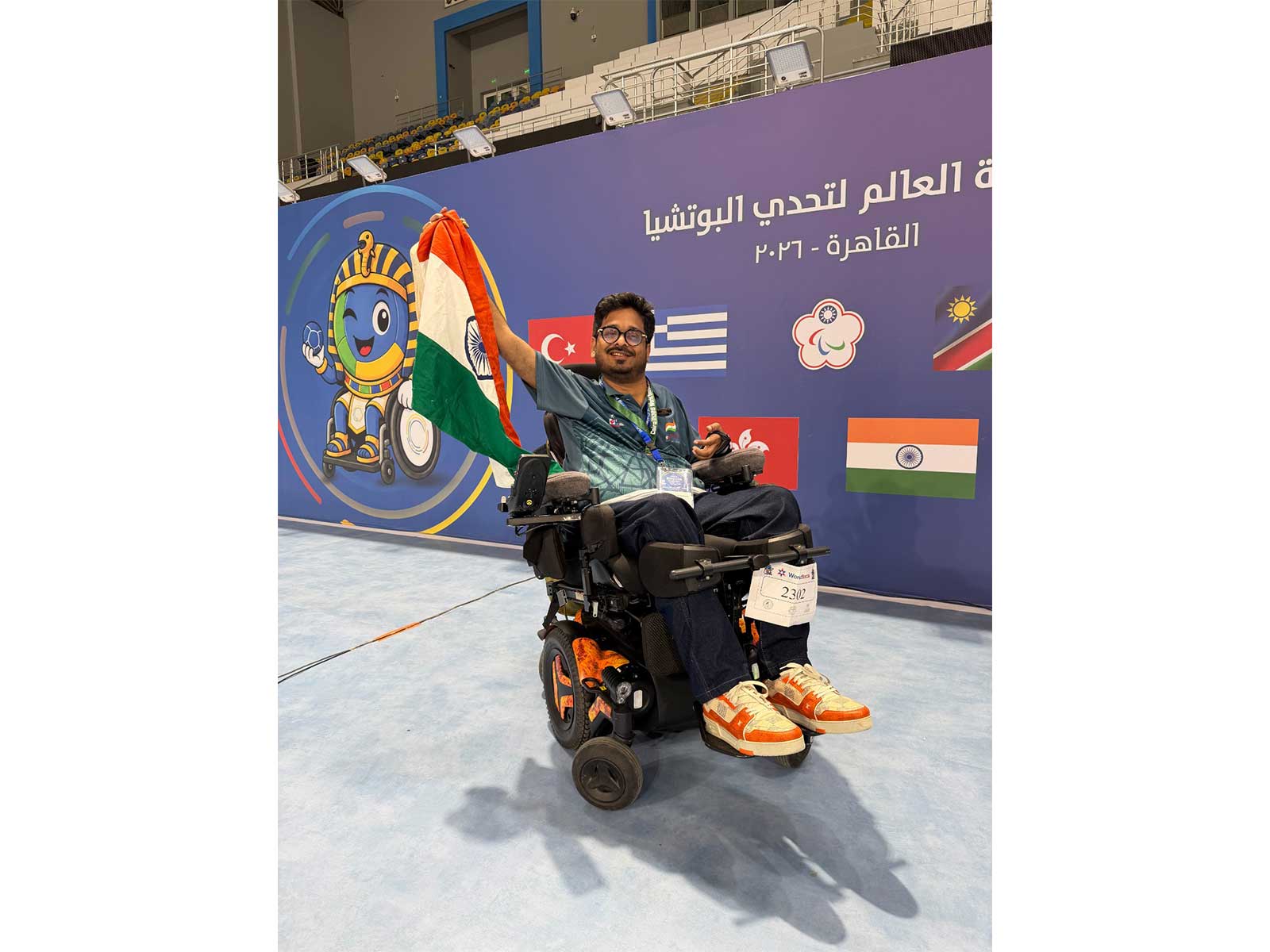 Sachin Chamaria wins silver, bronze at Cairo World Boccia Challenger
