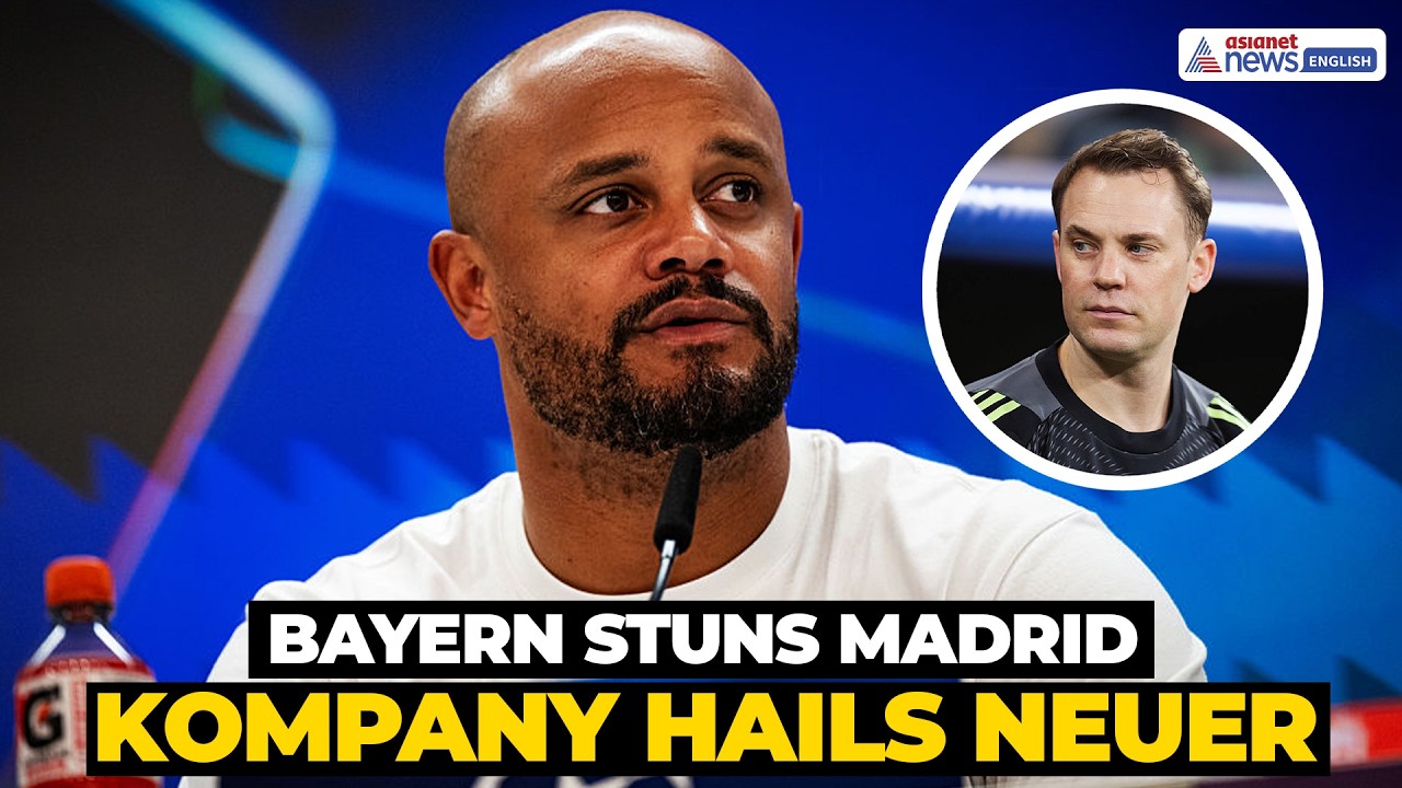 Bayern Munich Edge Real Madrid 2-1: Kompany Hails Neuer’s UCL Brilliance | Football News