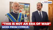 PM Modi’s Message from Cyprus: 'This Is Not an Era of War'