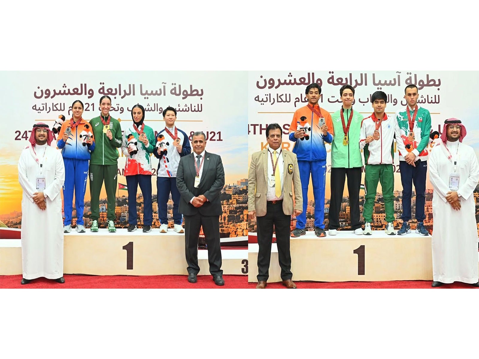 CISF karatekas Priyank Bhadoriya, Anshika Bhardwaj win silver medals