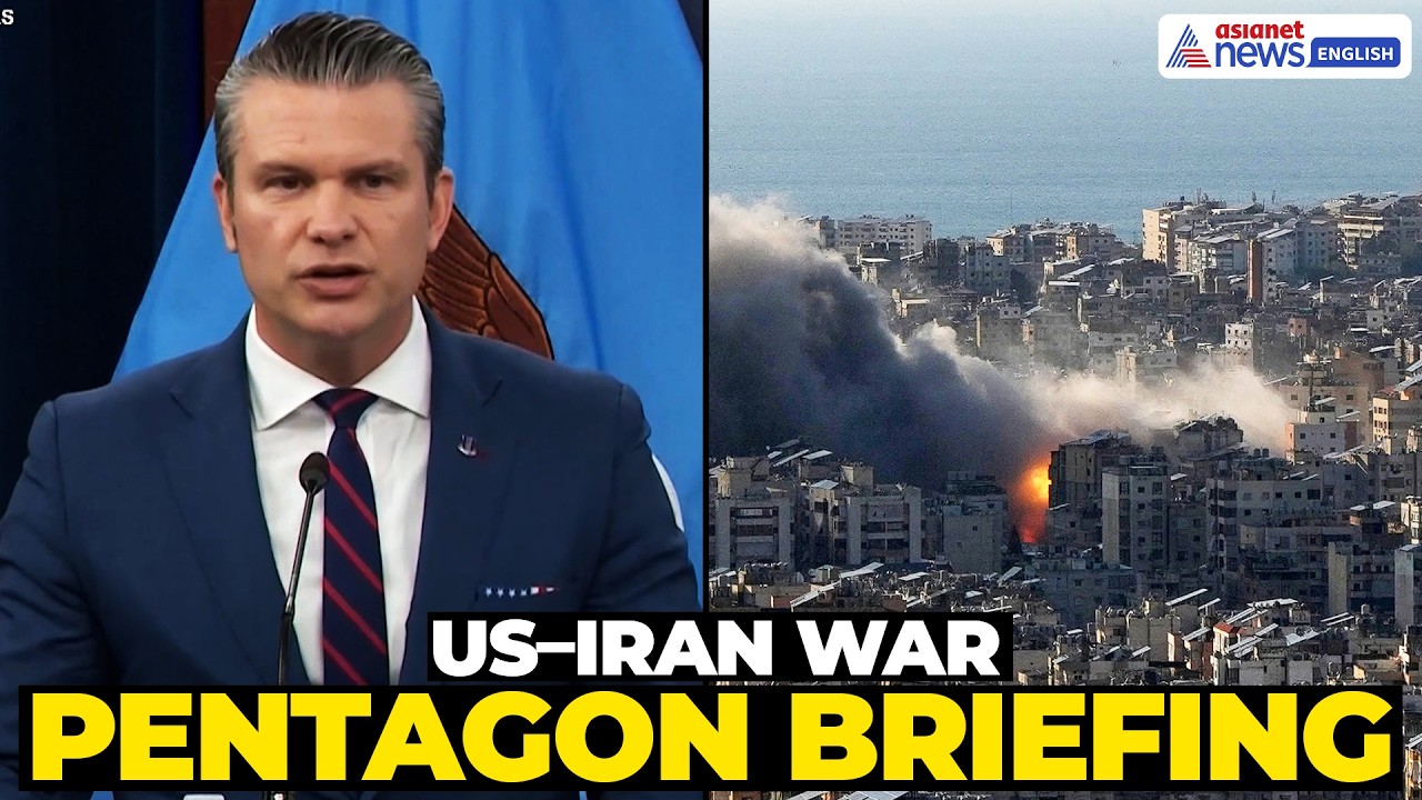 US–Iran War Update: Pentagon Briefing on Military Operation