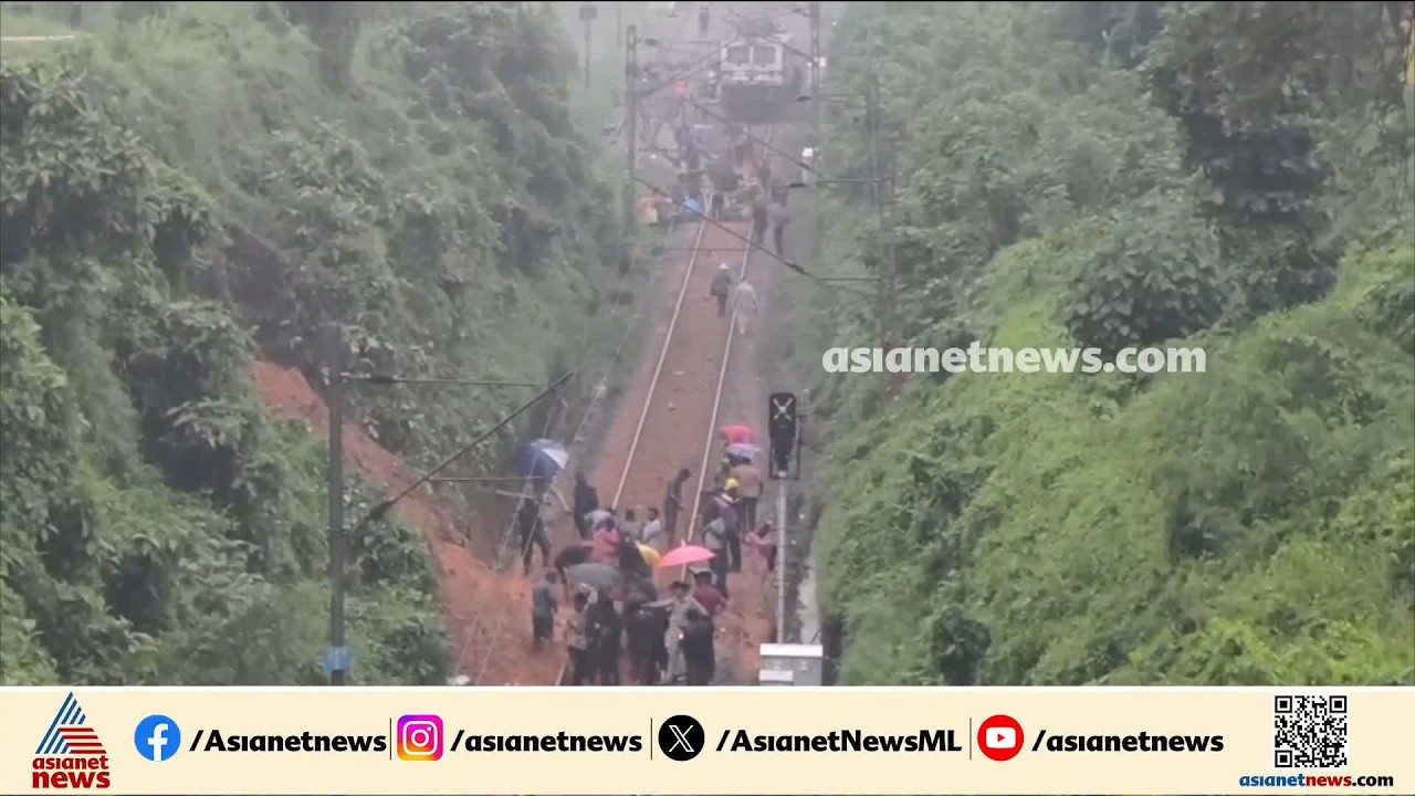 ട്രാക്കിൽ നിന്ന് മണ്ണ് നീക്കാൻ ശ്രമം; തിരുവനന്തപുരം-നാഗർകോവിൽ റൂട്ടിൽ ട്രെയിൻ ഗതാഗതം തടസപ്പെട്ടു