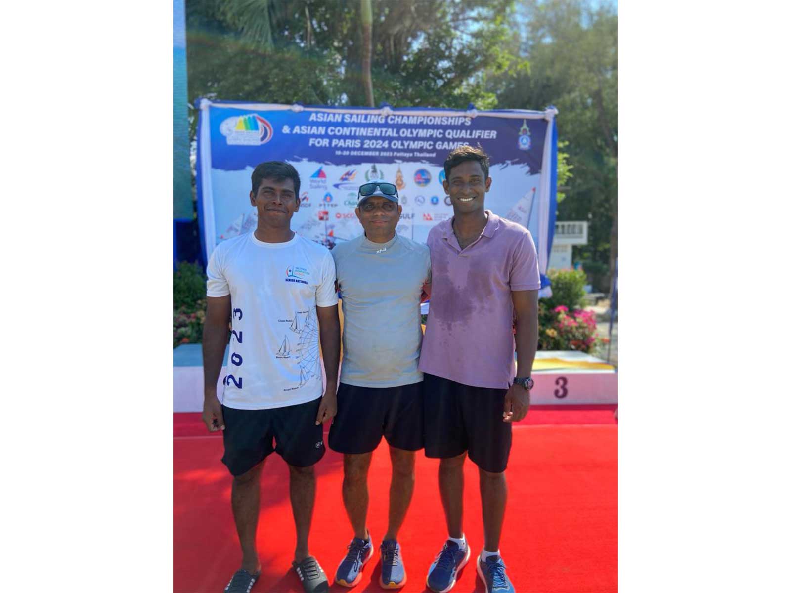 Asian Games 2026: Manu Francis, Prince Noble win silver in sailing