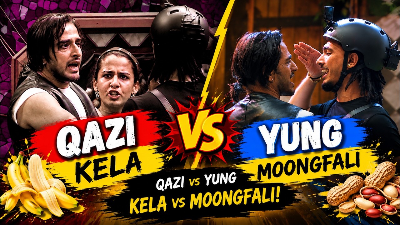 Bigg Boss 20: Qazi Vs Yung DSA’s Funniest Fight | 'Moongfali Ka Chhilka' Vs 'Kele Ka Chhilka'