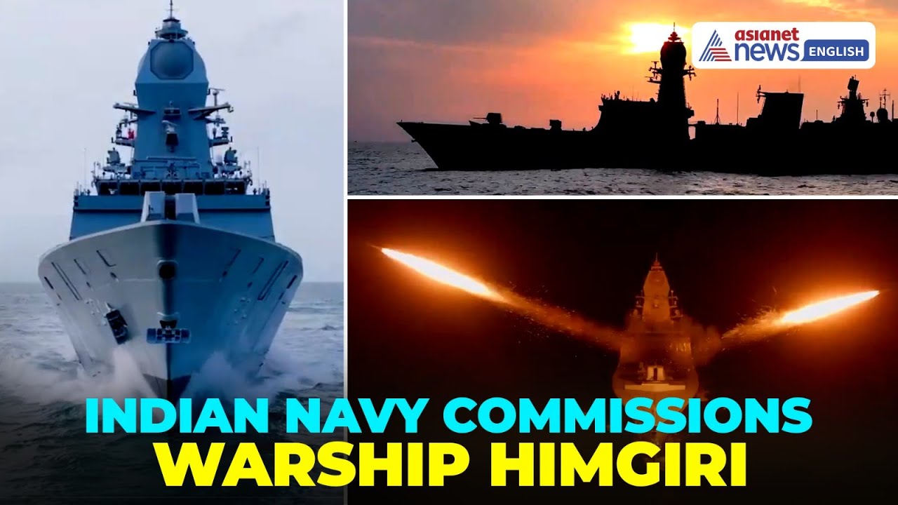 Indian Navy To Commission Warship Himgiri In Visakhapatnam