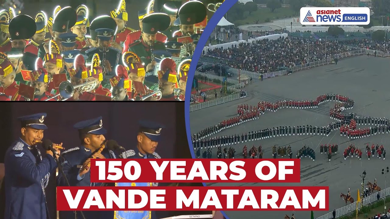 150 Years of Vande Mataram | Special Rendition at Beating Retreat 2026 | Shared by PM Modi