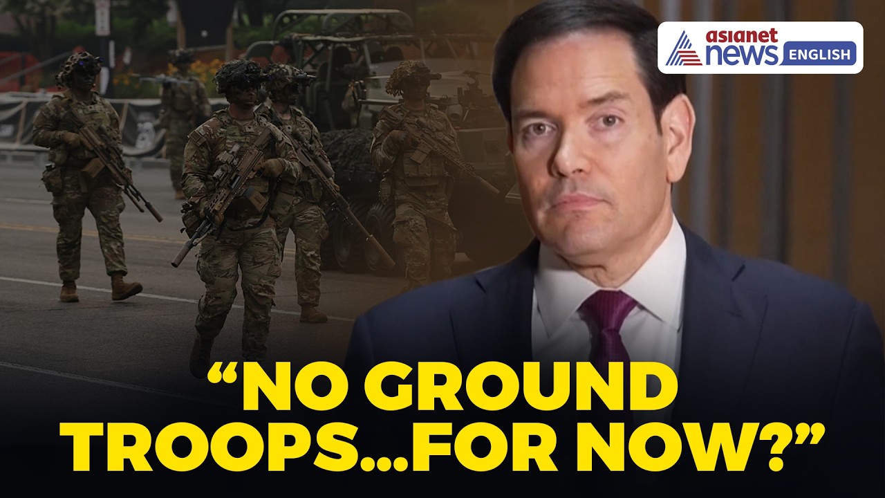‘US Not Currently Postured For Ground Forces But…’: Rubio Reveals America’s Iran Mission