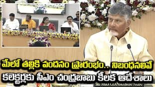 CM Chandrababu Naidu's Key Directives for "Mother's Day" Initiative in May