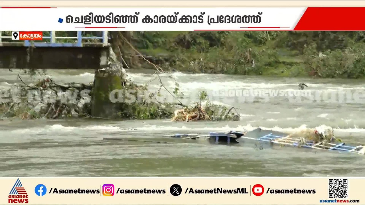മഴ മാറി, വെള്ളം ഇറങ്ങിത്തുടങ്ങി; കോട്ടയത്ത് ആശങ്ക ഒഴിയുന്നില്ല | Kottayam | rain