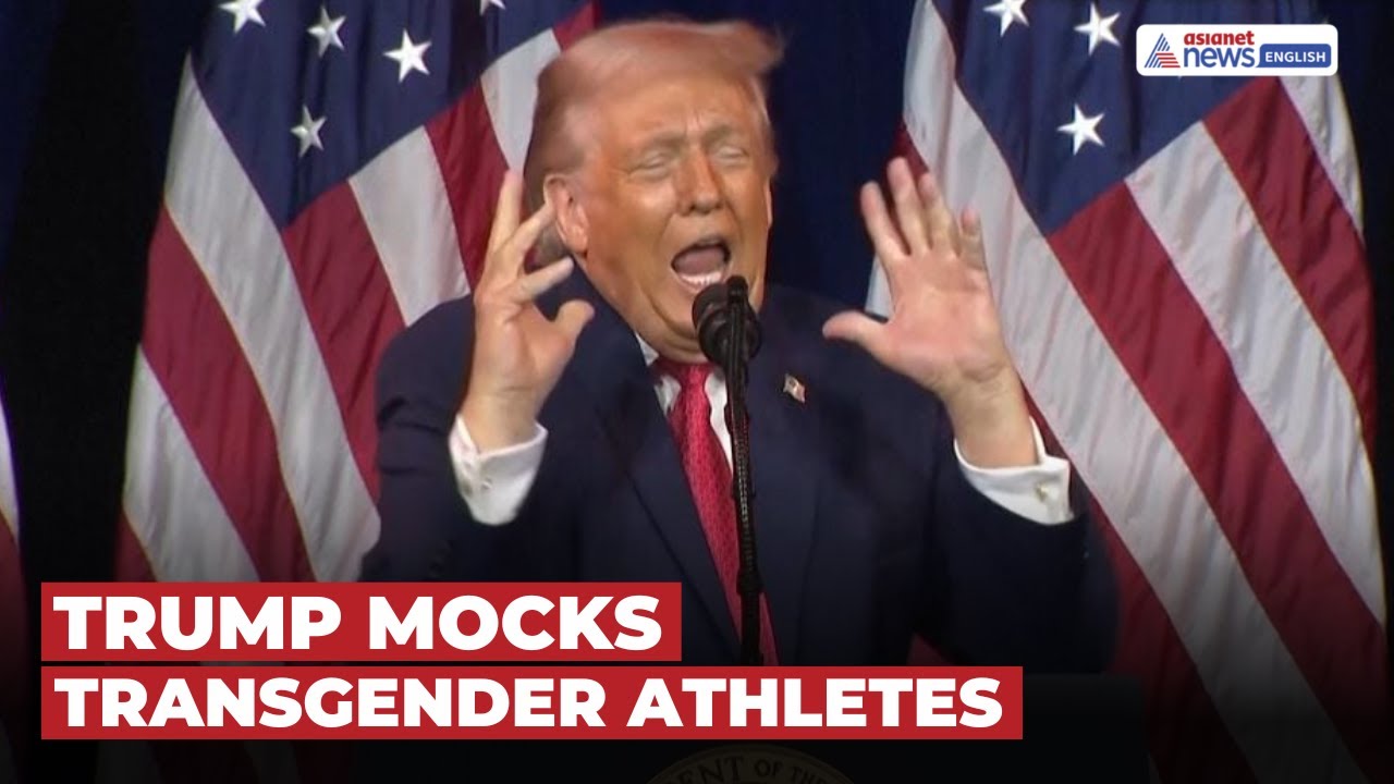 Trump Mocks Transgender Athletes in Women’s Sports | Viral Speech