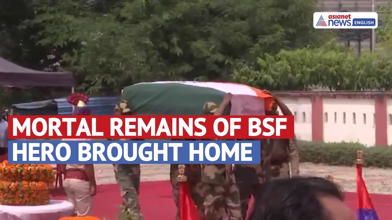Patna Pays Tribute | BSF Hero Mohammed Imteyaz’s Mortal Remains Brought Home