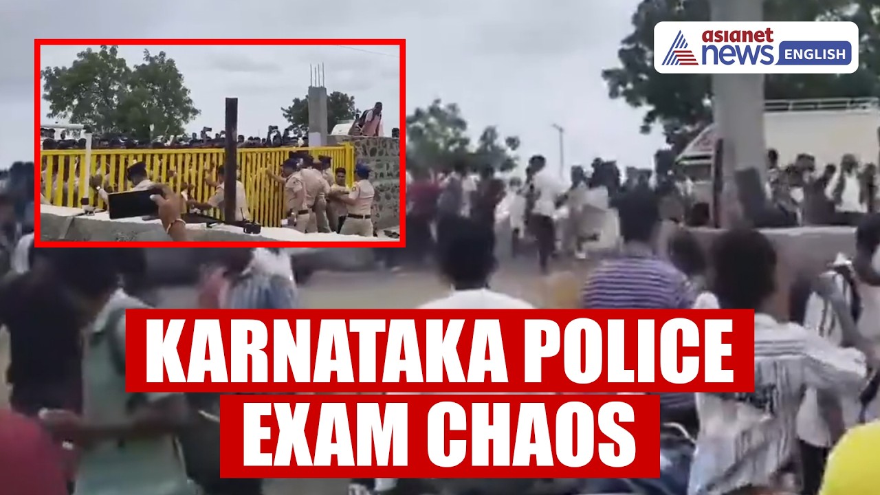 Karnataka Police Exam Chaos: OMR Number Mismatch Sparks Massive Protest
