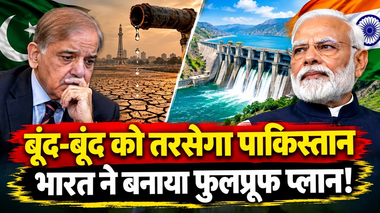 पाकिस्तान में नहीं बहेगा भारत का पानी... बूंद-बूंद को तरसेगा पड़ोसी और यहां बंजर जमीन भी होगी हरी