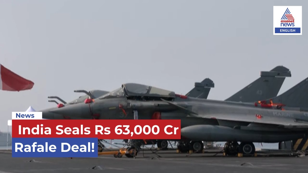 India's Historic Rafale Marine Deal with France!