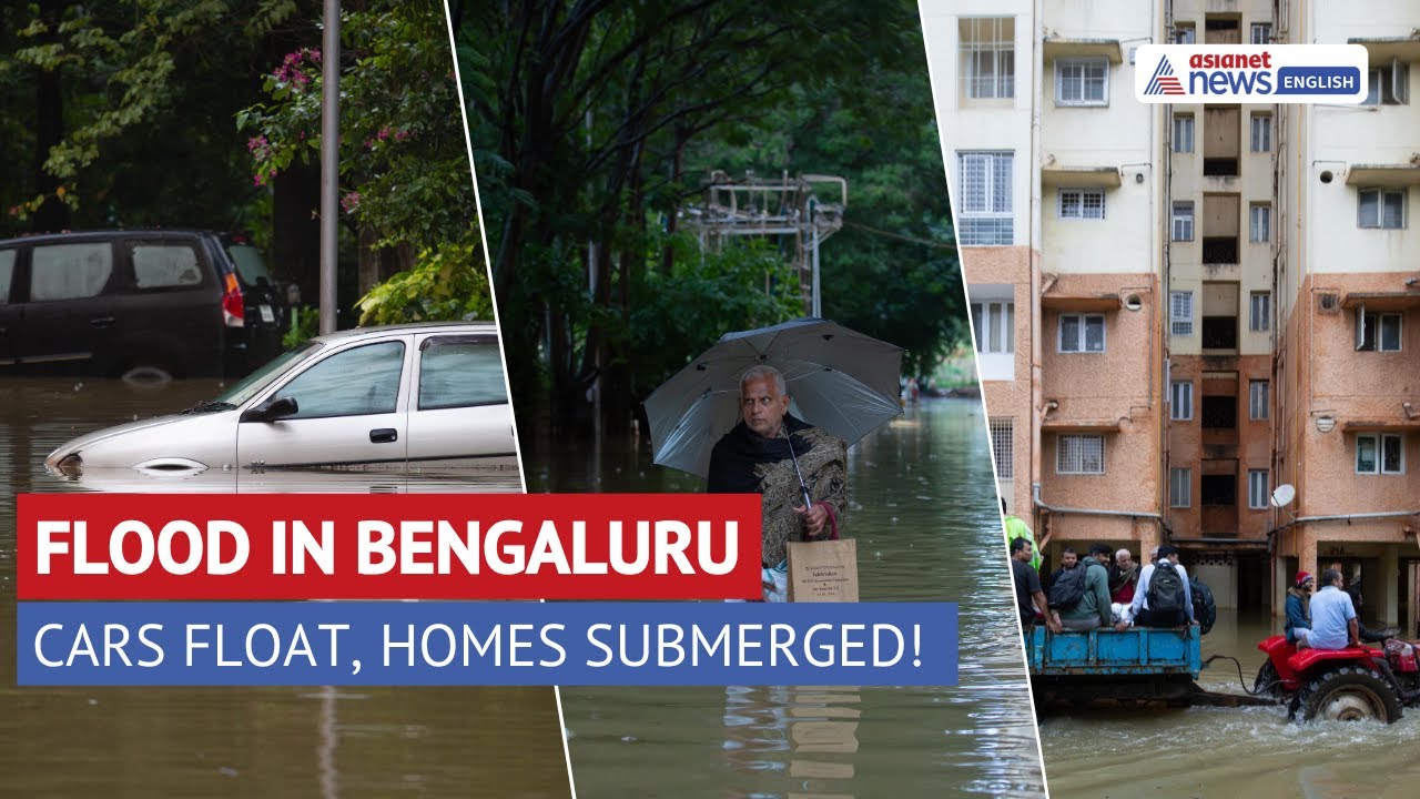 Bengaluru Submerges | Streets Flooded, Life Paralyzed After Torrential Rains