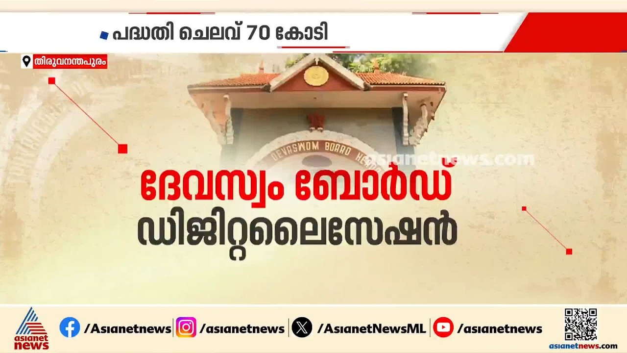 തിരുവിതാംകൂർ ദേവസ്വം ബോർഡ് ഡിജിറ്റലെെസേഷനിൽ കോൺ​​ഗ്രസ് അനുകൂല സംഘടനകൾക്ക് എതിർപ്പ്