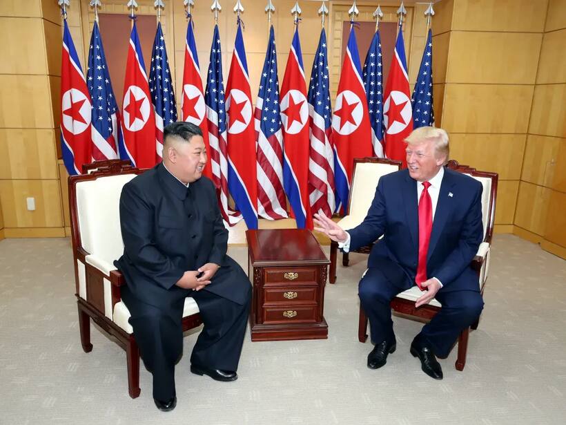 https://stocktwits.com/news articles/markets/equity/donald trump back to dialing kim jong un us president reportedly tries to revive talks with north korea/chlXpwzRb6S