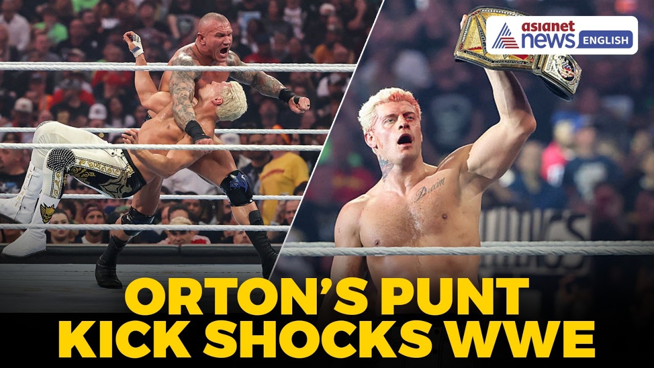 Randy Orton’s Brutal Punt Stuns WWE Universe After Title Loss to Cody Rhodes