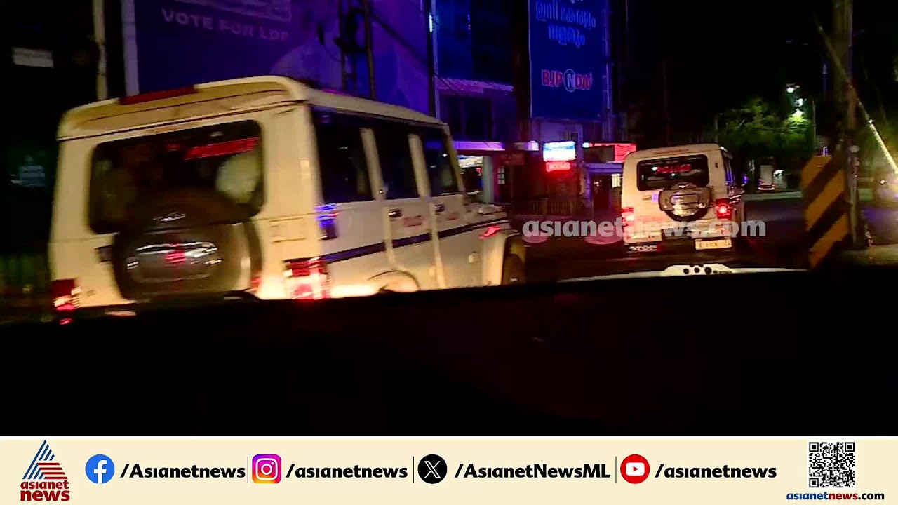 രഞ്ജിത്ത് കസ്റ്റഡിയിലായതിന് പിന്നാലെ കൊച്ചി സെൻട്രൽ പൊലീസ് സ്റ്റേഷനിലെത്തിക്കുന്ന ദൃശ്യങ്ങൾ