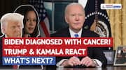 Joe Biden Diagnosed With Aggressive Cancer | Trump & Kamala React | Asianet Newsable