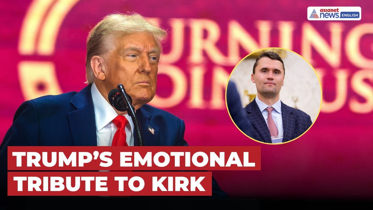 Trump Hails Charlie Kirk As ‘Great American Hero’ at Arizona Memorial