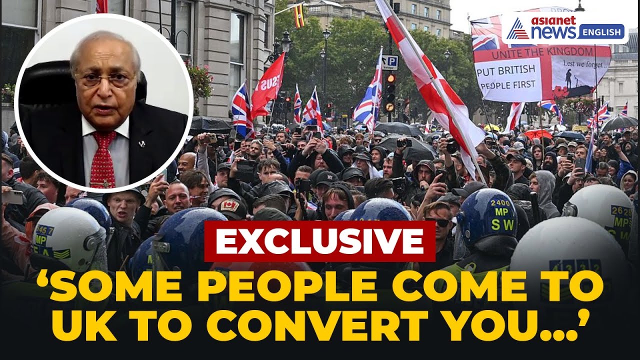 Lord Rami Ranger EXCLUSIVE On UK's Anti-Immigration Protests: 'Some People Come To Convert You'