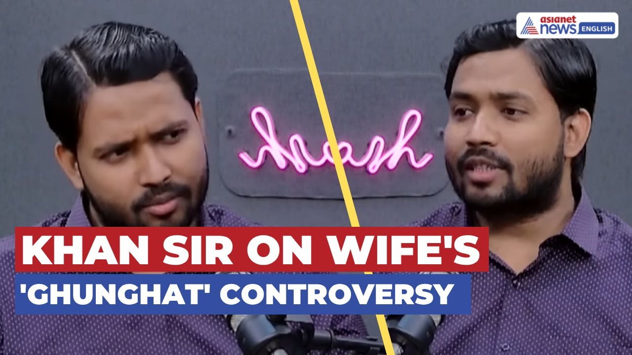 Khan Sir BREAKS Silence on Wife’s Ghunghat Controversy!