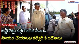 CM Chandrababu Naidu Visits Buddy Kottu, Orders Aid