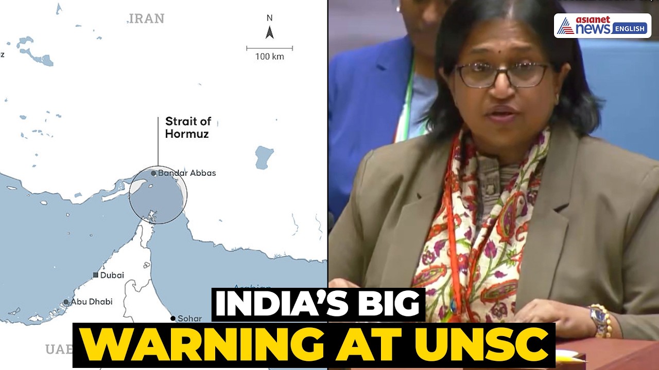 India Slams Strait of Hormuz Attacks at UNSC | Big Global Warning