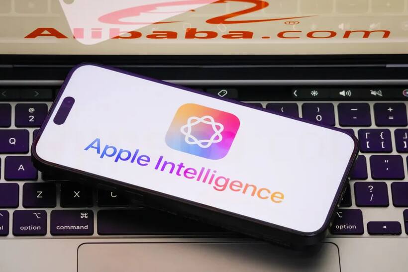 https://stocktwits.com/news articles/markets/equity/apple alibaba ai partnership said to be under us scrutiny/ch0cf4jRbFI