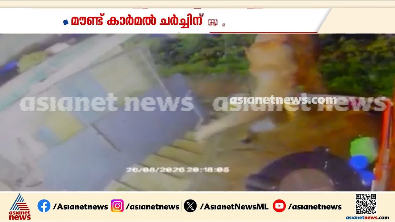 മൂന്നാറിൽ കാട്ടാനയുടെ മുമ്പിൽ നിന്ന് അത്ഭുതകരമായി രക്ഷപ്പെട്ട് യുവാവ്