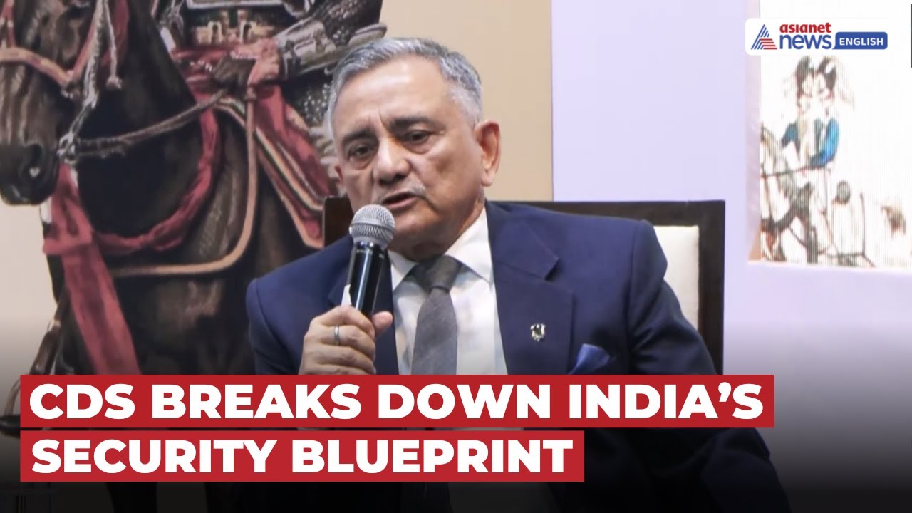 CDS Gen Anil Chauhan Explains India’s ‘National Security Architecture’ Using Ops Sindoor