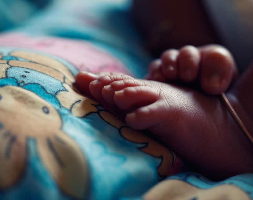 Baby falls head first on floor, dies, as mother delivers standing