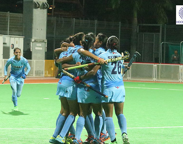 Indian womens hockey team defeats Japan in final