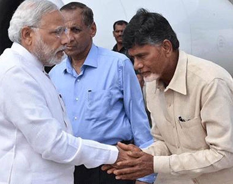 Chandrababu returns to AP without meeting PM Modi was he ignored